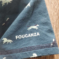 JUNIORS SS T Shirt, 1/4 Button Up *vgc, mnr faded
