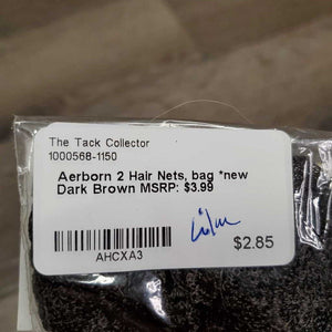 2 Hair Nets, bag *new