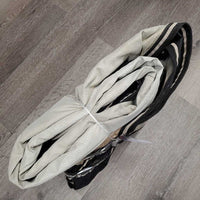 Rain Sheet, 2 legs *gc, mnr wpf, hair, dirt, repairs, faded, stains, tears, undone stithcing
