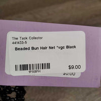 Beaded Bun Hair Net *vgc
