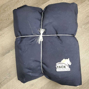 Med Hi Neck Winter Blanket, tail *vgc, mnr wpf, older?, clean, mnr hair, snags, scuffs, repairs, stains, clean