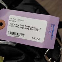 Hvy Quilt Stable Blanket, 2 Legs *new, tags, bag
