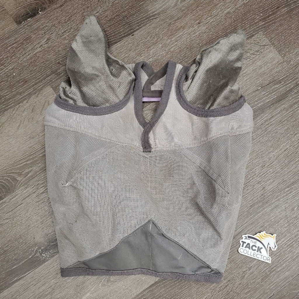 Hvy Mesh Fly Mask, Ears *gc, clean, snags, clumpy, rubs, hair, mnr frayed edges