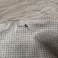 Hvy Mesh Fly Mask, Ears *gc, clean, snags, clumpy, rubs, hair, mnr frayed edges
