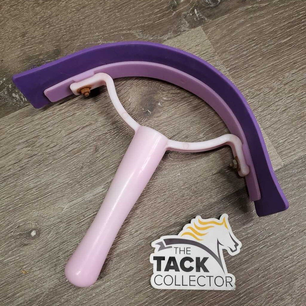 Plastic Sweat Scraper, handle *gc, clean, bent corners, rust, mnr dirt