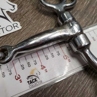 SS Heavy Tom Thumb Western Bit *gc/fair, clean, peeling, rusty, scrapes, scratches