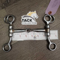 SS Heavy Tom Thumb Western Bit *gc/fair, clean, peeling, rusty, scrapes, scratches
