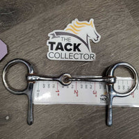 MINI/PONY Half Cheek Bit, jointed *vgc, clean, mnr residue & rust, scrapes

