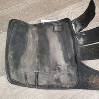 2 Neoprene Closed Front Boots, velcro *gc, clean, dirty inside, hairy, discolored velcro, pilly edges