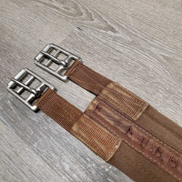 Synthetic Girth *vgc, mnr hair, clean, rubs, faded spots, older