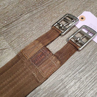 Synthetic Girth *vgc, mnr hair, clean, rubs, faded spots, older