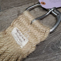 27 Mohair String Cinch *vgc, clean, stains, older, hairy, fading
