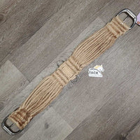 27 Mohair String Cinch *vgc, clean, stains, older, hairy, fading
