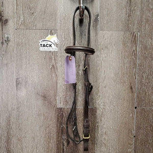 Rsd Bridle, Buckles *NO Noseband, mismatched cheeks, clean, scrapes, film, loose keepers, repair, CRACK, dry, v.stiff
