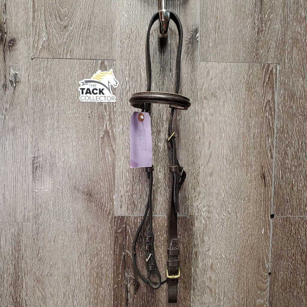 Rsd Bridle, Buckles *NO Noseband, mismatched cheeks, clean, scrapes, film, loose keepers, repair, CRACK, dry, v.stiff