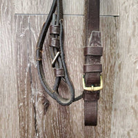 Rsd Bridle, Buckles *NO Noseband, mismatched cheeks, clean, scrapes, film, loose keepers, repair, CRACK, dry, v.stiff