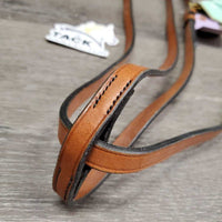 Narrow Flat Leather Stranding Martingale, tag *new, older