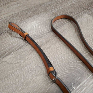 Narrow Flat Leather Stranding Martingale, tag *new, older