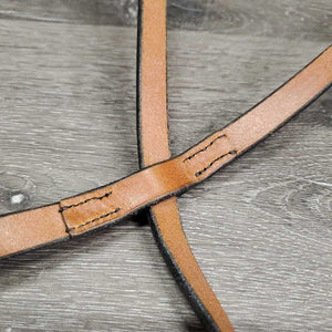 Narrow Flat Leather Stranding Martingale, tag *new, older