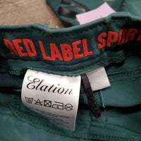 Euro Seat Breeches, Pull On *gc, knee rubs, faded, seam puckers