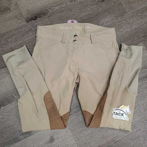 Euro Seat Breeches *vgc, seam puckers, rubs, pills, v.discolored seat & legs
