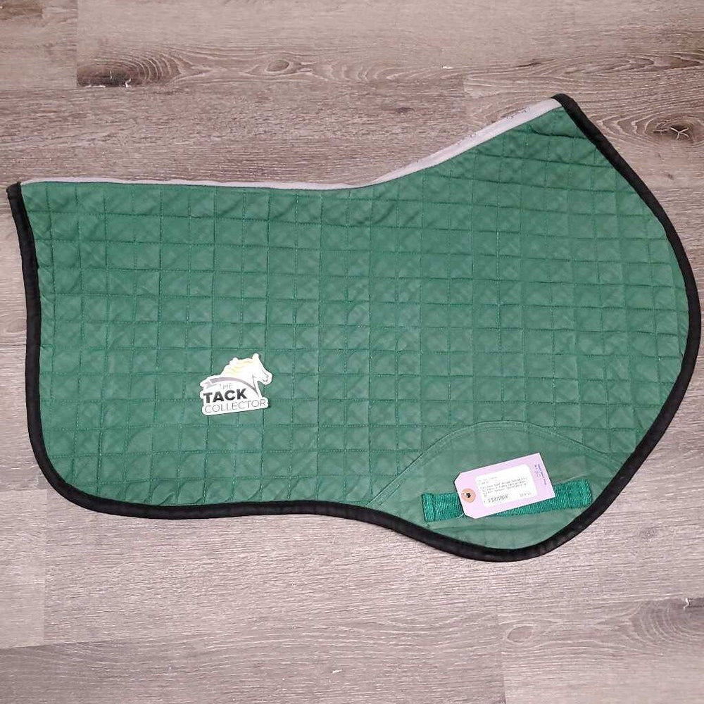 Quilt Jumper Saddle Pad *gc, clean, v. faded, rubs, puckers, mnr hair, threads