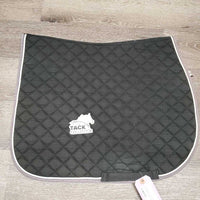 Quilt Jumper Saddle Pad *gc, v. faded, pilly, rubs, puckers, mnr hair
