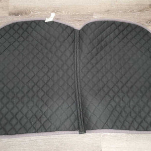 Quilt Jumper Saddle Pad *gc, v. faded, pilly, rubs, puckers, mnr hair