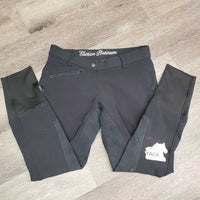 Full Seat Breeches *gc, seam puckers, faded, rubs, pills, older, snags
