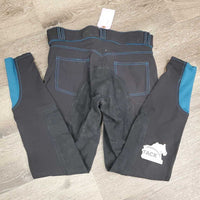 Full Seat Breeches *vgc, mnr hair, faded, seam puckers

