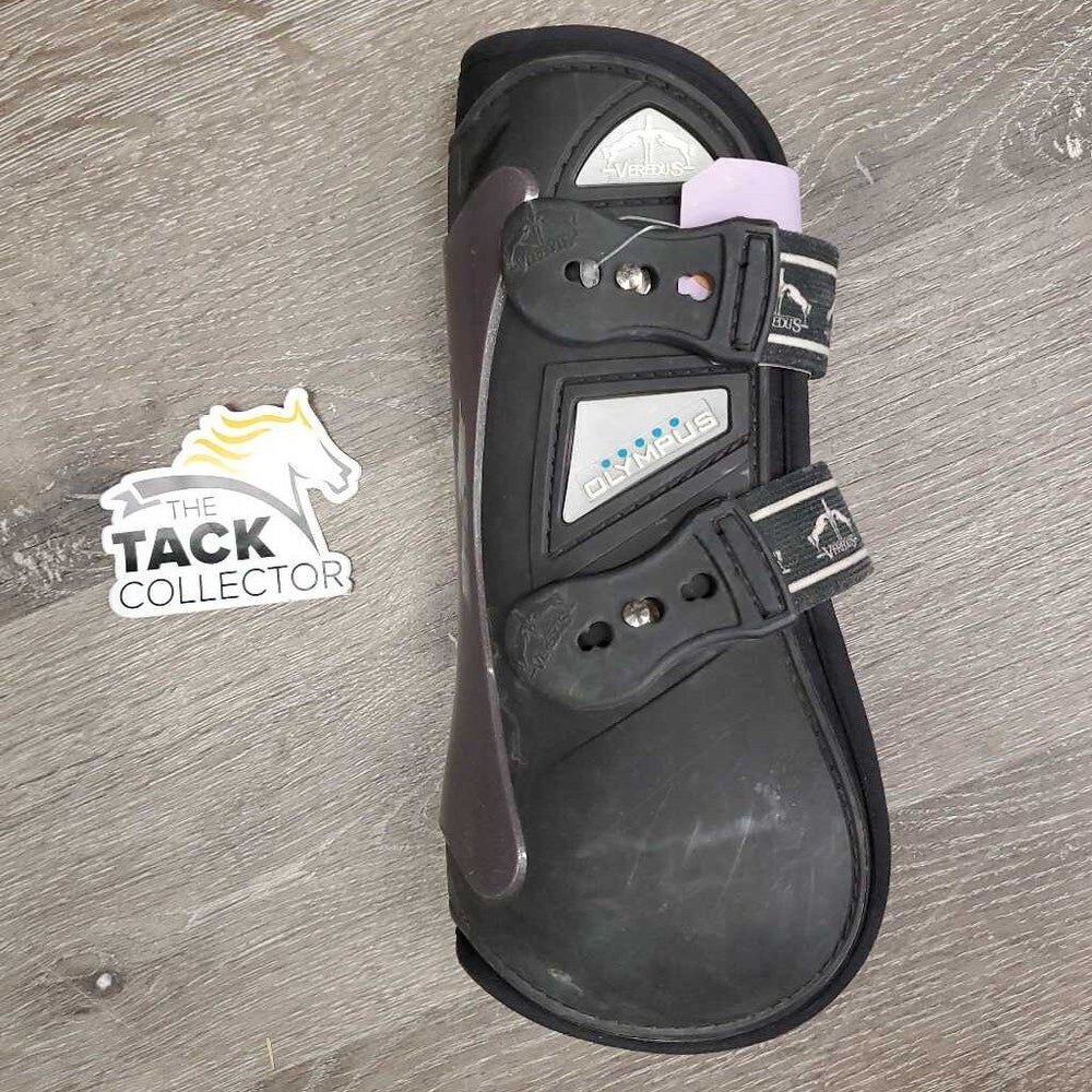 RIGHT ONLY Open Front Boot, tabs *gc, hair, dirt, scuffs, scrapes