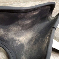 RIGHT ONLY Open Front Boot, tabs *gc, hair, dirt, scuffs, scrapes
