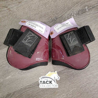 Hind Boots, velcro *gc, dirty, scrapes, residue, scratches, mnr hair