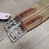 Leather Girth, 2x els *fair, clean, rubs, dirty, UNSTITCHED
