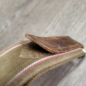 Leather Girth, 2x els *fair, clean, rubs, dirty, UNSTITCHED