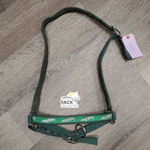 Padded Nylon Grooming Halter *gc/fair, dirty, cracking & peelling, stickyish, hair