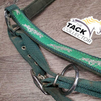 Padded Nylon Grooming Halter *gc/fair, dirty, cracking & peelling, stickyish, hair
