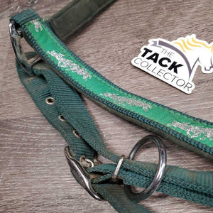 Padded Nylon Grooming Halter *gc/fair, dirty, cracking & peelling, stickyish, hair