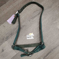 Padded Nylon Grooming Halter *gc/fair, dirty, cracking & peelling, stickyish, hair