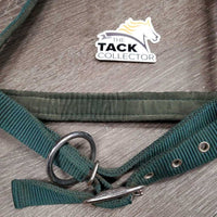Padded Nylon Grooming Halter *gc/fair, dirty, cracking & peelling, stickyish, hair

