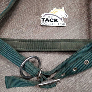 Padded Nylon Grooming Halter *gc/fair, dirty, cracking & peelling, stickyish, hair