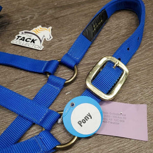 Padded Nylon Grooming Halter *gc/fair, dirty, cracking & peelling, stickyish, hair