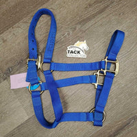 Padded Nylon Grooming Halter *gc/fair, dirty, cracking & peelling, stickyish, hair
