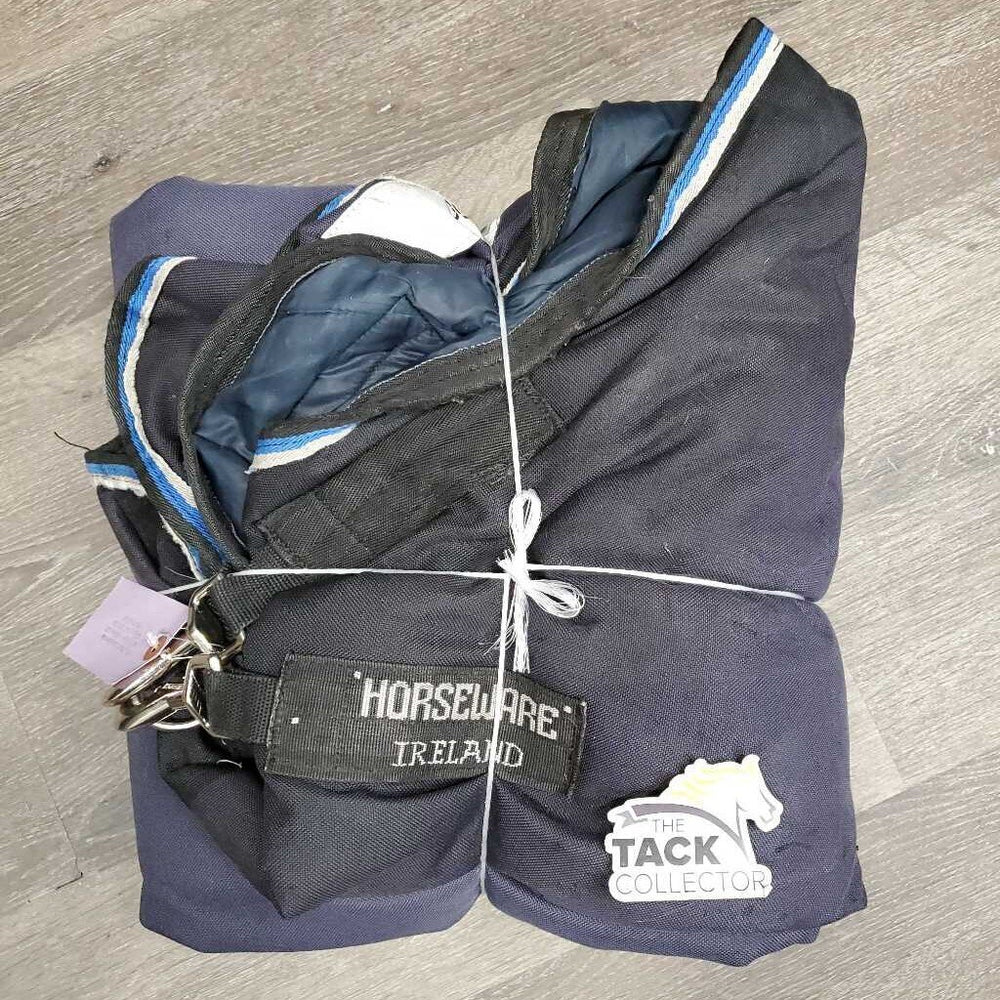 Med Winter Blanket, Tail *gc, mnr hair, wpf, faded, repairs, snags, v. rubbed edges, scuffs
