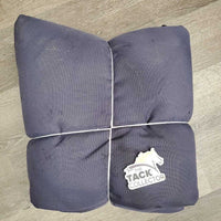 Med Winter Blanket, Tail *gc, mnr hair, wpf, faded, repairs, snags, v. rubbed edges, scuffs

