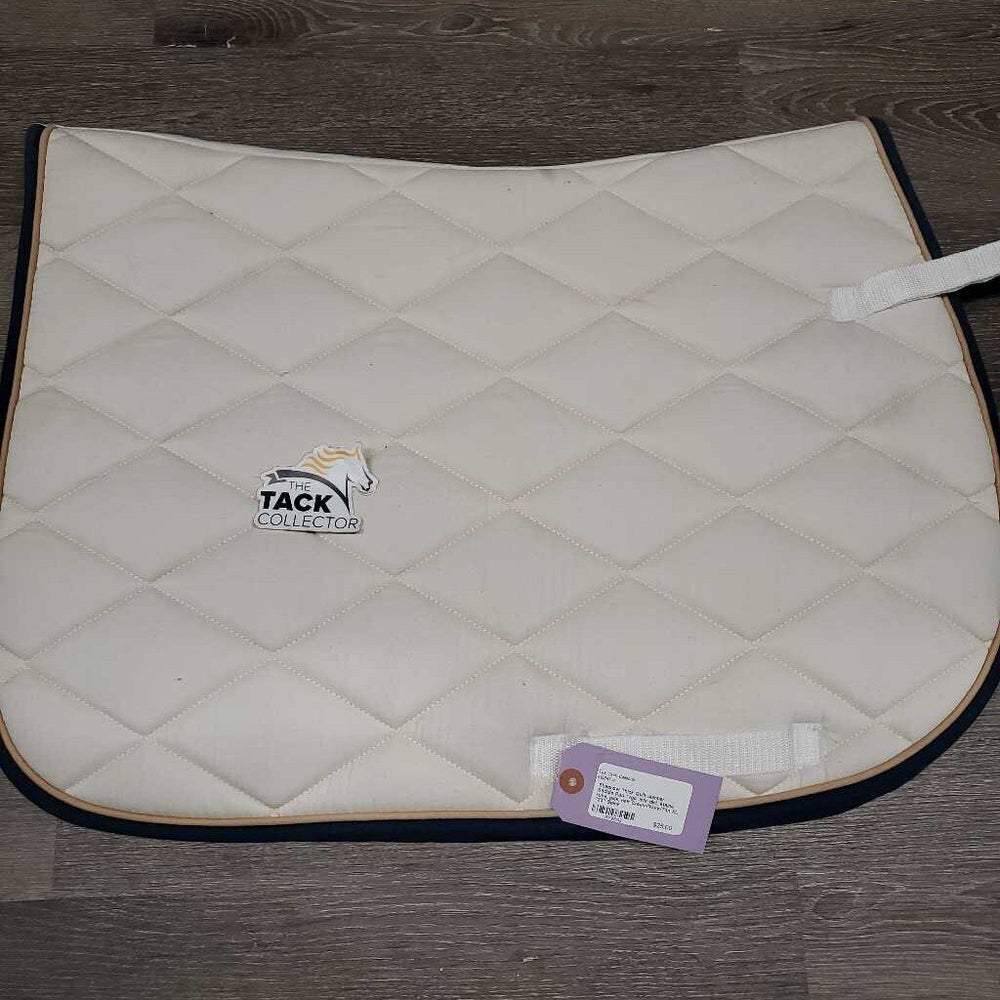 Thick Quilt Jumper Saddle Pad *vgc, mnr dirt, stains, rubs, pills, hair