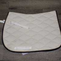 Thick Quilt Jumper Saddle Pad *vgc, mnr dirt, stains, rubs, pills, hair