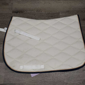 Thick Quilt Jumper Saddle Pad *vgc, mnr dirt, stains, rubs, pills, hair