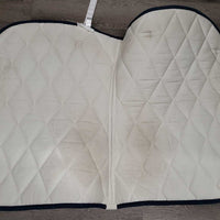 Thick Quilt Jumper Saddle Pad *vgc, mnr dirt, stains, rubs, pills, hair