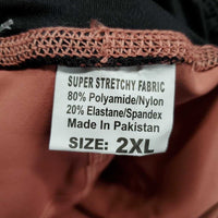 Sticky Full Seat Riding Tight Breeches, Thigh Pockets, tags *new
